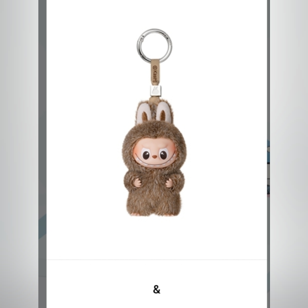 Monsters (Labubu) Pin For Love letter "&"